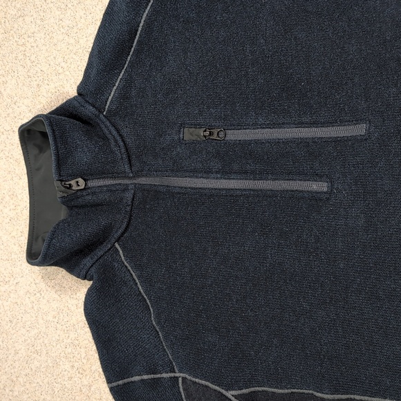 Kuhl Sweater Sweatshirt Pullover, 1/4 Zip, Men's Medium - Picture 3 of 14